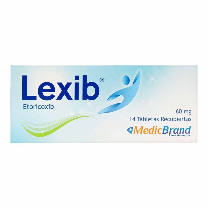 LEXIB 60 MG 14 TABLETAS COASPHARMA