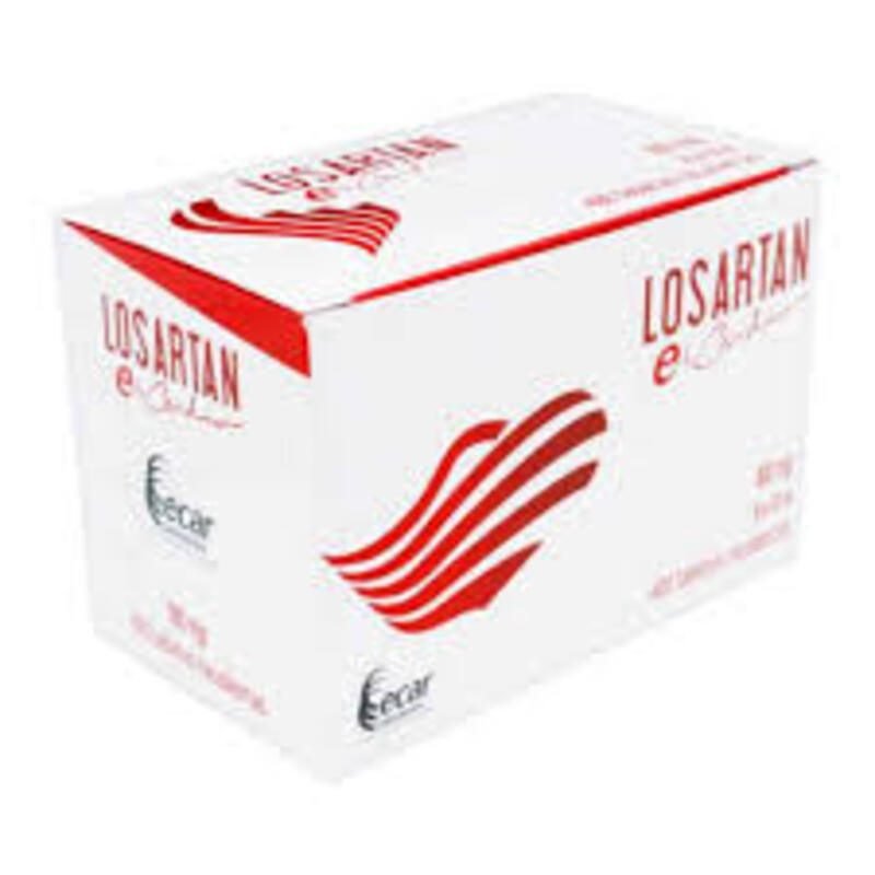 LOSARTAN 100 MG 400 TABLETAS ECAR
