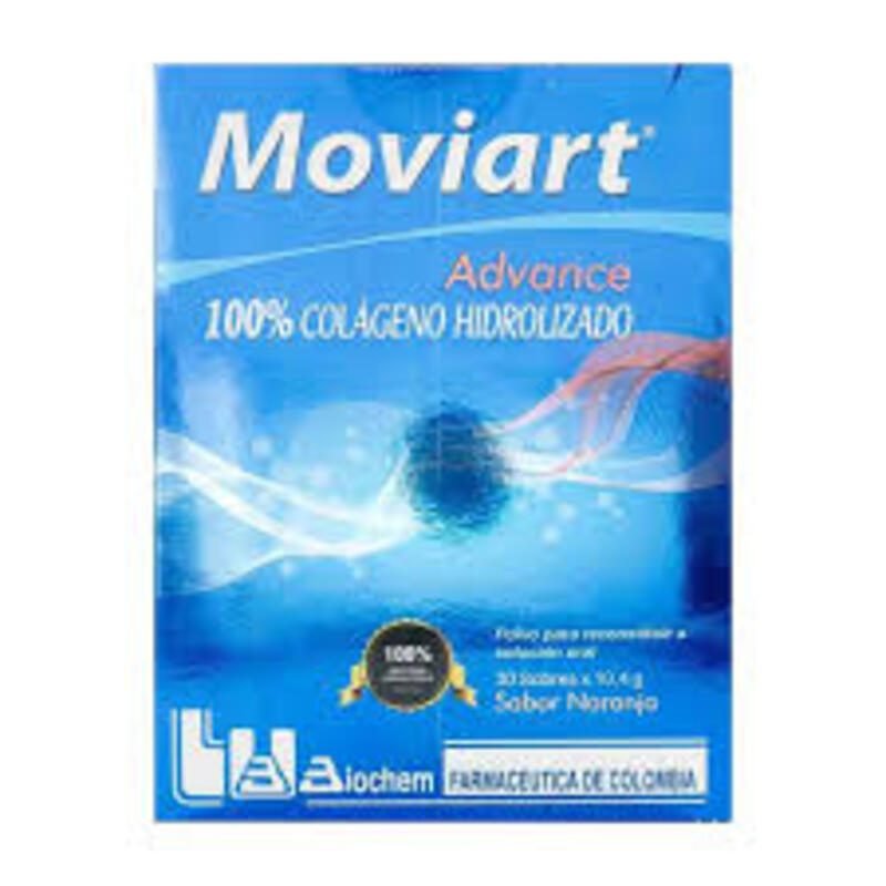 MOVIART ADVANCE COLAGENO HIDROLIZADO 30 SOBRES