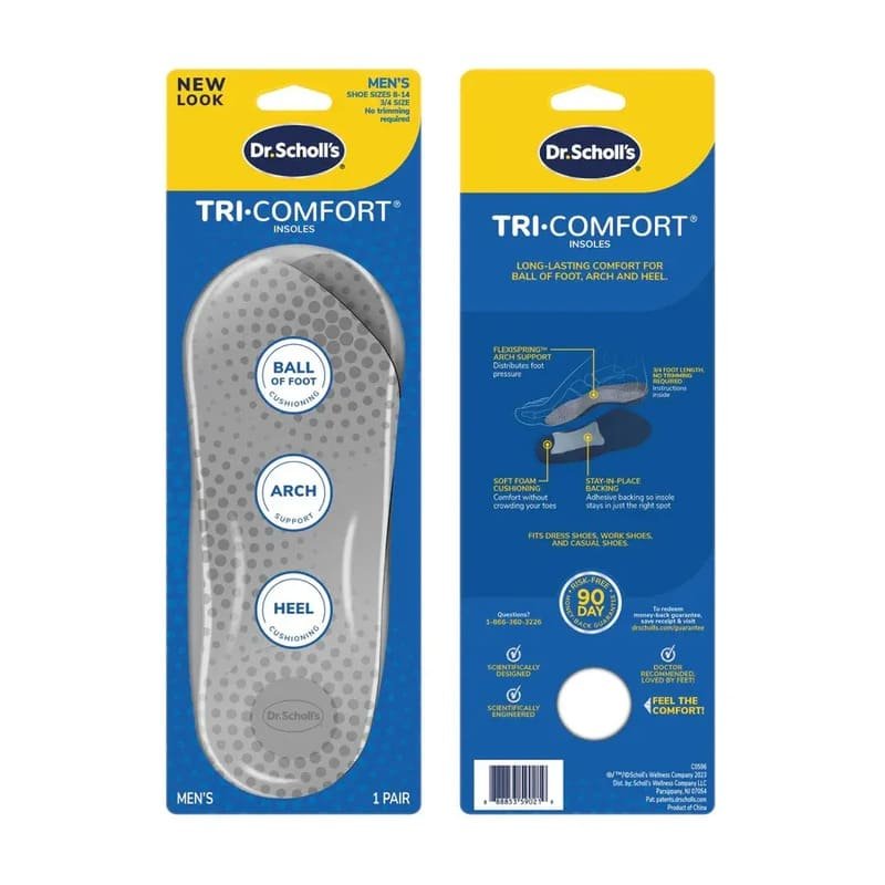 PLANTILLA DR SCHOLLS TRI CONFORT MUJER 2 UNIDADES