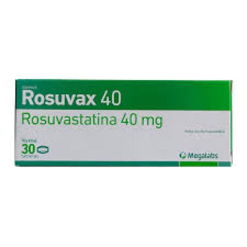 ROSUVAX 40 MG 30 TABLETAS