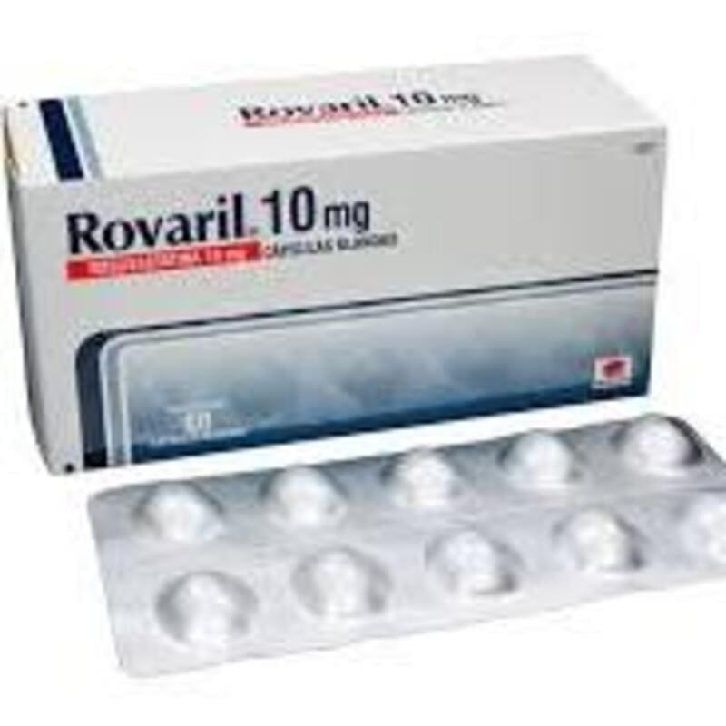 ROVARIL 10 MG 60 CAPSULAS BLANDAS