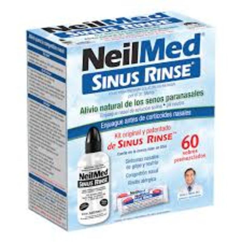 SINUS RINSE KIT ADULTOS 60 SOBRES
