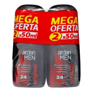 2 DESODORANTE ARDEN FOR MEN ORIGINAL ROLLON 50 ML