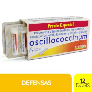 2 OSCILLOCOCCINUM 6 DOSIS PRECIO ESPECIAL