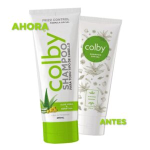 2 SHAMPOO COLBY SIN SAL 280 ML PRECIO ESPECIAL