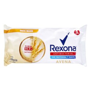 3 JABONES REXONA ANTIBACTERIAL AVENA 110 GRAMOS