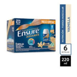 6 ENSURE ADVANCE RPB VAINILLA 220 ML