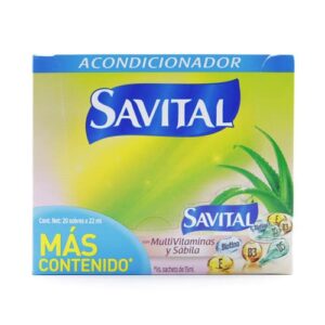 ACONDICIONADOR SAVITAL MULTIVITAMINAS SABITAL 22 ML 20 SOBRES