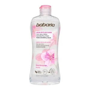 AGUA MICELAR ROSA MOSQUETA BABARIA 400ML