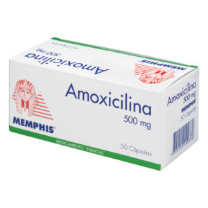 AMOXICILINA 500 MG 50 CAPSULAS MEMPHIS