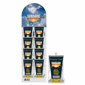 Bloqueador Sundark Adultos 8 Sobres 10 Gramos