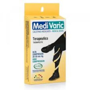 CALCETIN MEDIVARIC HOMBRE L AZUL ALTA COMPRESION NTI