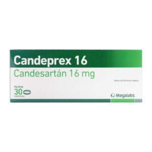 CANDEPREX 16 MG 30 TABLETAS