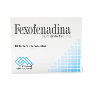 Fexofenadina 120 mg 10 Tabletas Pc
