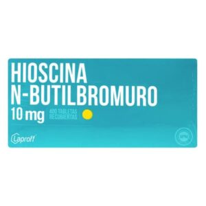 Hioscina N-butil Bromuro 10mg 400 Tabletas Lp