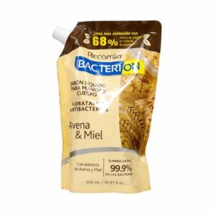 JABON BACTERION AVENA DOY PACK 500 ML