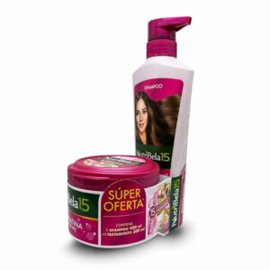 KIT NUTRIBELA BIOKERATINA SHAMPOO + TRATAMIENTO