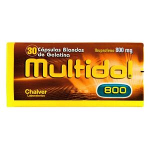 Multidol 800 mg 30 Cap.Blanda Gelatinosa