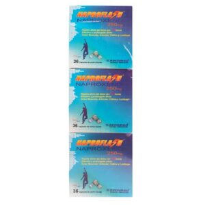 Naproflash 250mg 36 Capsulas Pague 2 Lleve 3