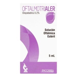Oftalmotrialer Olopatadina 0.2% Oftalmicas 5 ml