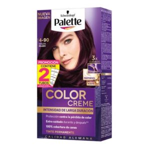 PALETTE COLOR CRE KIT 4-90 VIOLETA ROJIZO + DOBLE TUBO