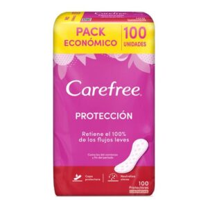 PROTECTORES CAREFREE ORIGINAL 100 UNIDADES