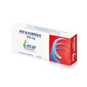 Rifaximina 550 mg 14 Tabletas Recubierta Ecar
