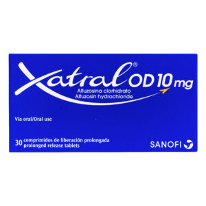 XATRAL OD 10 MG 30 TABLETAS