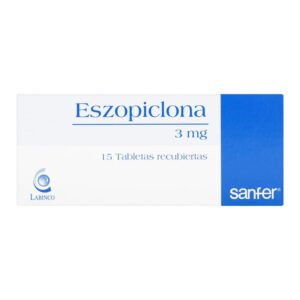 ESZOPICLONA 3 MG 15 TABLETAS  LBC