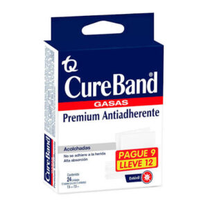 Gasa Cureband Esteril 7.5X7.5cm Pague 9 Lleve 12 Mk